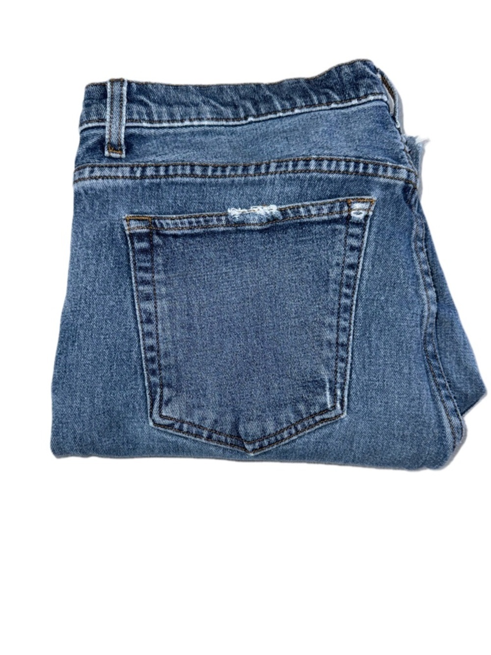 Reformation Cropped Kick Flare Jeans Sz 31 Raw Hem High Rise 26” Inseam - Picture 2 of 13